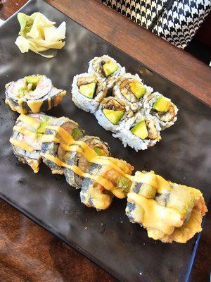 Special sushi rolls