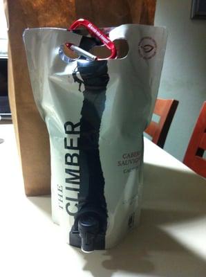 "Climber" wine.  Such great marketing.  I totally fell for it.