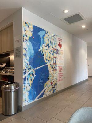 Lobby mural