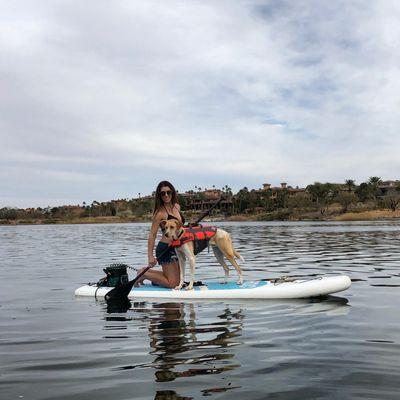 Paddle boarding LLV is our absolute favorite pastime. Easy rentals for when friends join!