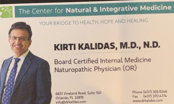 The Center For Natural & Integrative Medicine