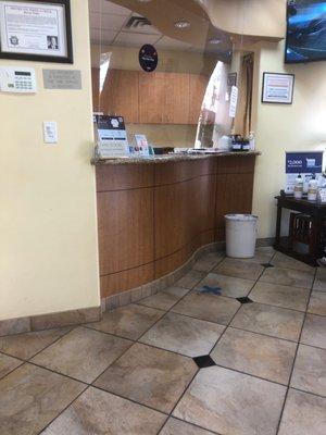 Front desk