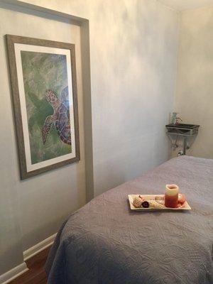 Relax with a massage or a facial in one of our 5 treatment rooms