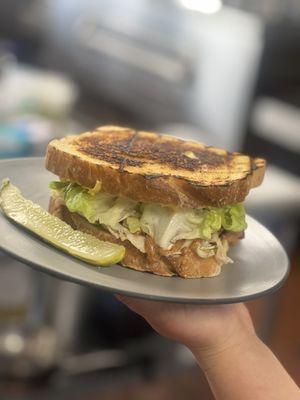 The Best brined, baked & sliced in store turkey sandwich with a spicy dijon like no others have!