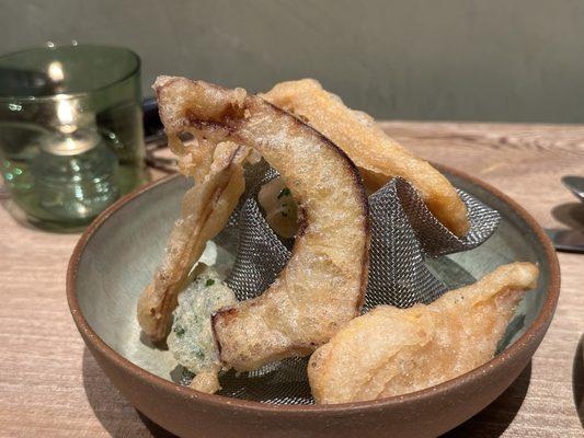 Squash tempura