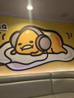 Gudetama Themed Karaoke Room