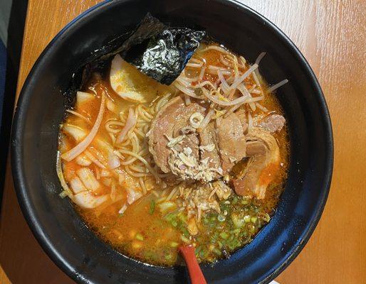 Spicy tonkotsu miso