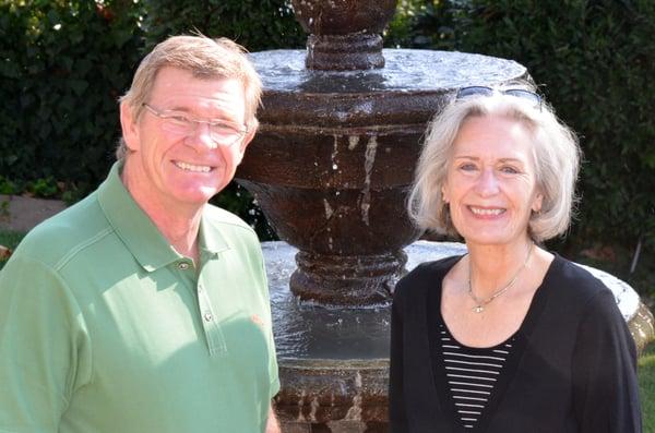 Malcolm Boyd and Linda Relyea, co-owners, Golden Heart Senior Care