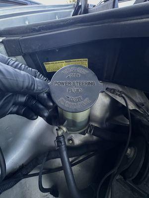 Power Steering Fluid Flush