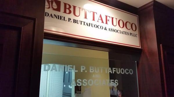 This is a picture of the lobby taken before our first meeting at Buttafuoco & Associates.  THANK YOU for helping our family.