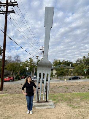 01.16.22 ran into a fork in the road in Pasadena