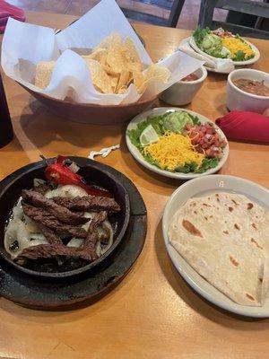 Steak Fajitas