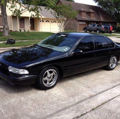 1996 Impala SS w/240k+ miles, transmission rebuilt with trans cooler and shift kit.