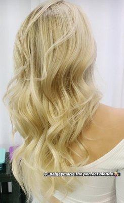 Bright, Malibu blonde!