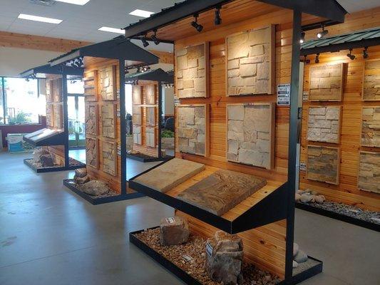 We have the most natural stone options in the area!