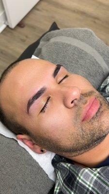 We also do men's eyebrows ;)