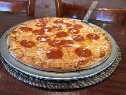 Cheese Pizza + Pepperoni