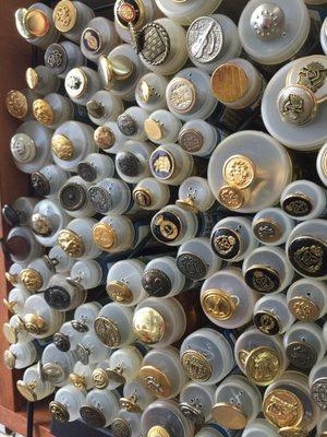 Buttons galore