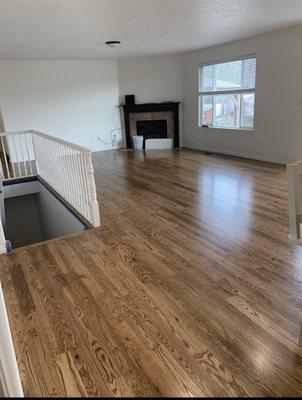 Hardwood Floors done by AWS Hardwood flooring