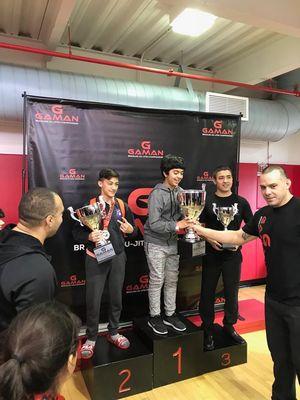 Gaman Brazilian Jiu-Jitsu Championship 2019 Firts place