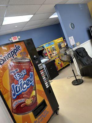 Vending machines, arcade machines