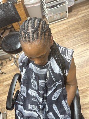 Conrows done by Awa