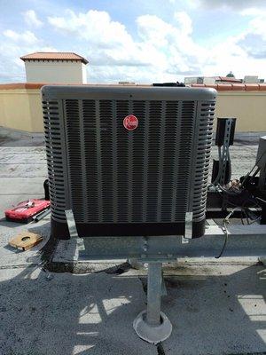 Rheem Condenser Installed