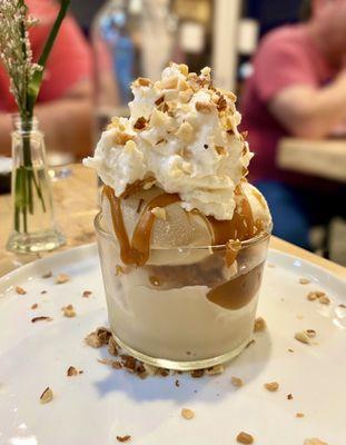 Salted Caramel Sundae! Reminds me of peanut brittle. Must try!