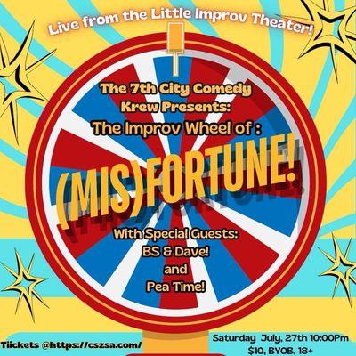 This show is so much fun! It's improv and sketch!!