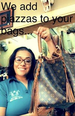 We repair and or modify your favorite purses or bags!