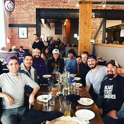 Blennd Team Lunch - Colorado Rockies' Opening Day