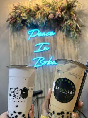 Taro Milk Tea & Teazen Tea