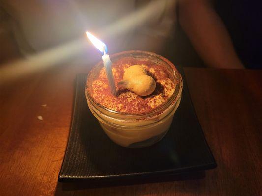 Birthday Tiramisu