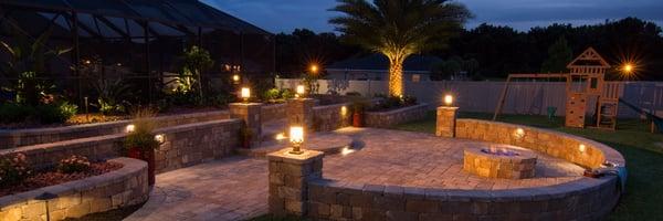 Custom paver and hardscapes