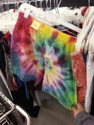 Some pretty rad tye-dye boxers