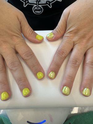 Back-to-school 2024! Highlighter vibes for mother/daughter mani day