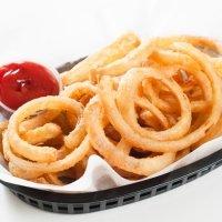 Side Hand-Battered Onion Rings