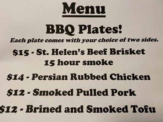 Not your standard BBQ, Melton's serves up some delicious and interesting flavors!!