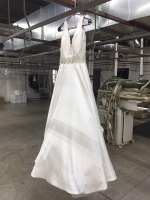 We Dry Clean Wedding Dresses