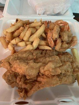 Fish , Shrimp & Fries