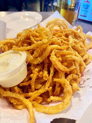 Half order of the Haystack Onions with ranch- so good!