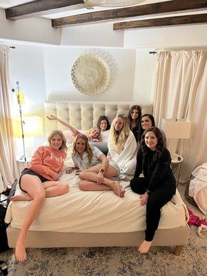 Bachelorette weekend fun
 Mobile IV Therapy Scottsdale