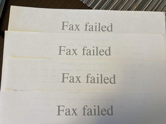 their fax is always busy :)