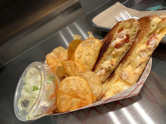 Lobster grilled cheese