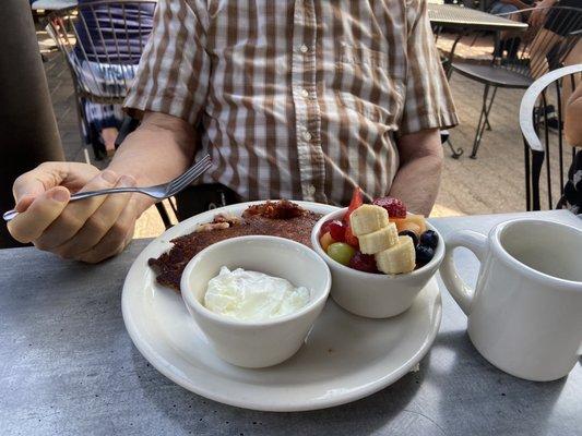 Corned beef hash and eggs