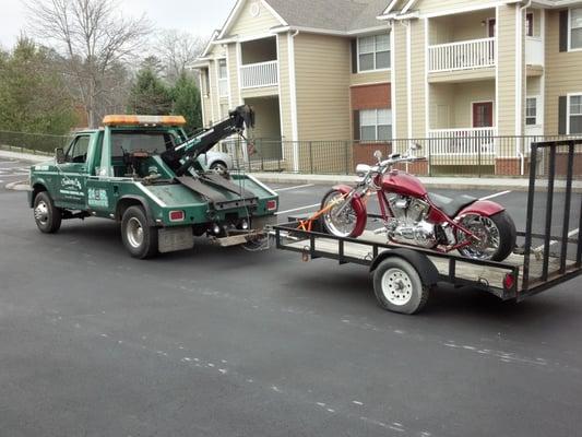 Motorcycle Towing