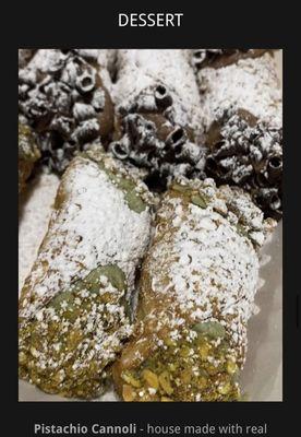 Don't forget the cannolis