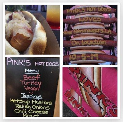 Did you know Pink's had a Vegan Hot dog? #EveryWeekendIsASequel