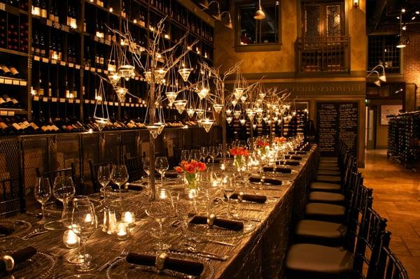 Michael's Wine Cellar is a popular venue for rehearsal dinners as well as wedding ceremonies.