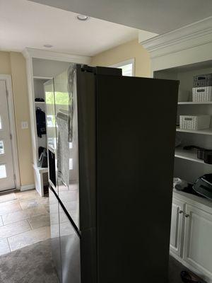 fridge, not where its supposed to be